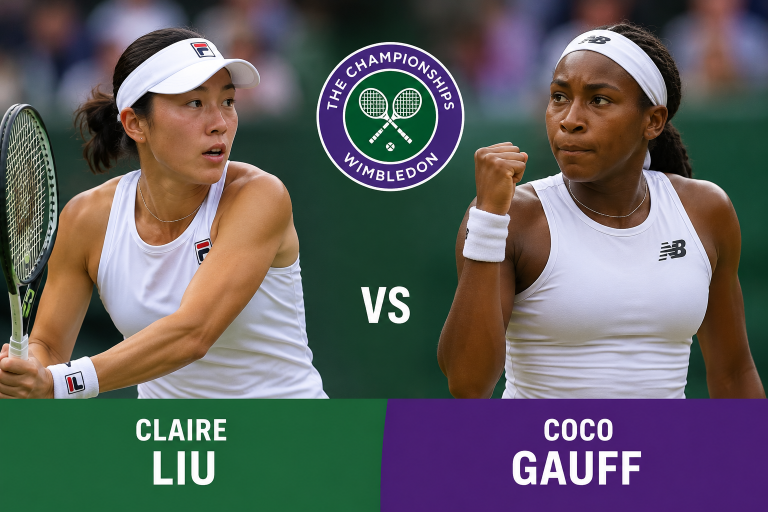 Claire Liu vs Coco Gauff Wimbledon