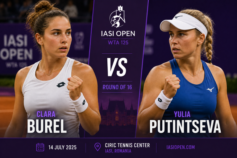 Clara Burel vs Yulia Putintseva Iasi Open