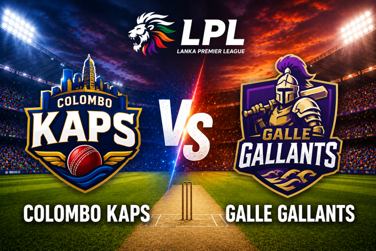 Colombo Kaps vs Galle Gallants Lanka Premier League Prediction