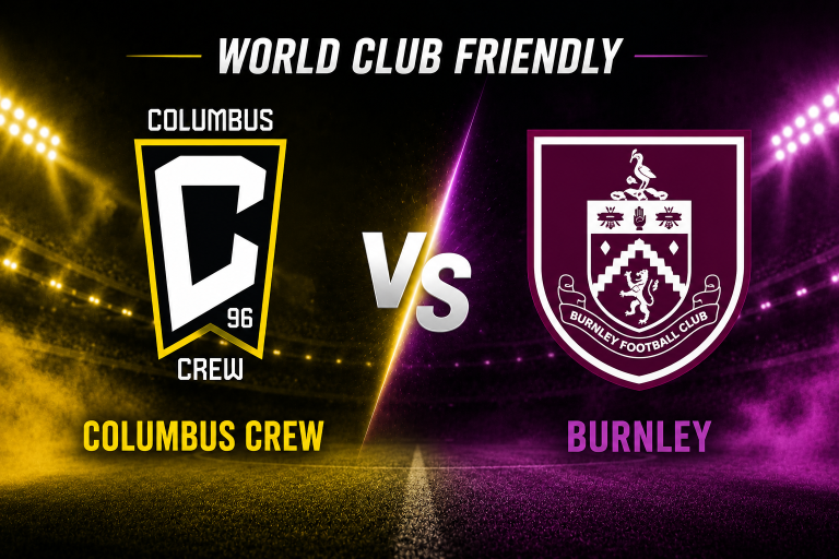 Columbus Crew vs Burnley World Club Friendly