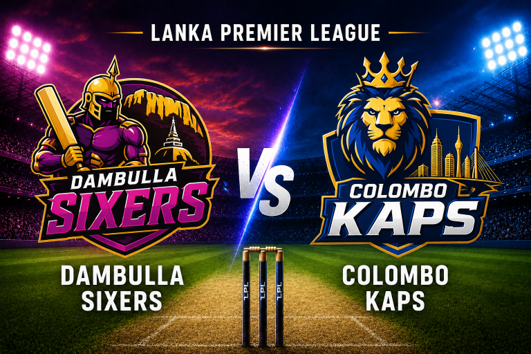 Dambulla Sixers vs Colombo Kaps Lanka Premier League Prediction