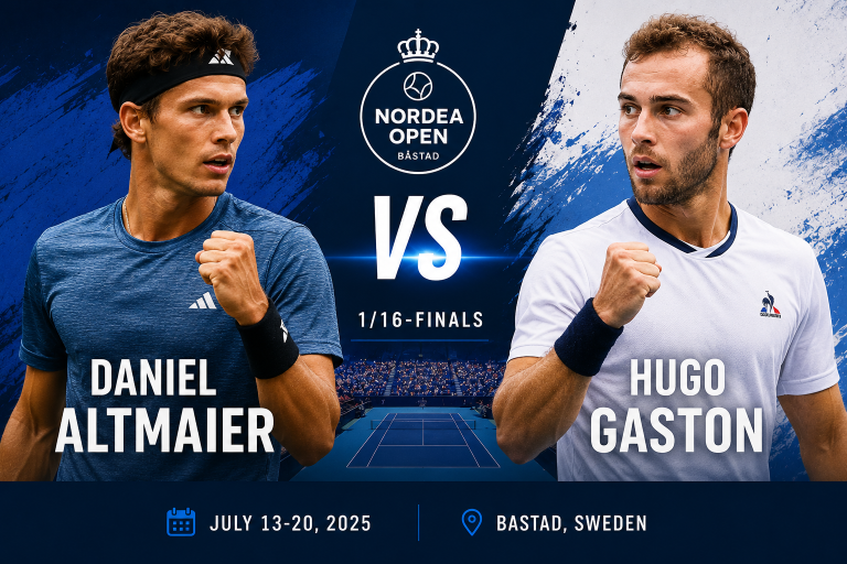 Daniel Altmaier vs Hugo Gaston Nordea Open
