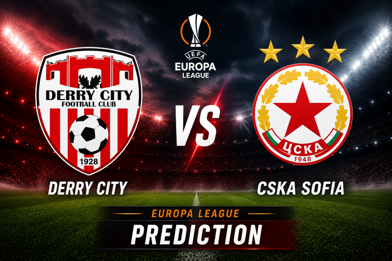 Derry City vs CSKA Sofia Europa League Prediction
