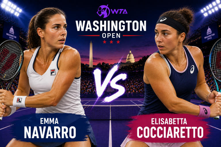 Emma Navarro vs Elisabetta Cocciaretto WTA Washington Prediction