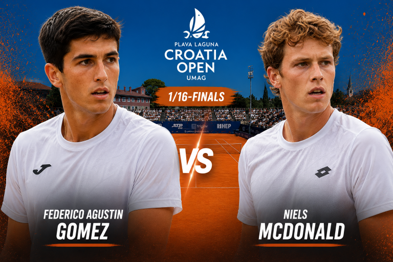 Federico Agustin Gomez vs Niels McDonald Umag
