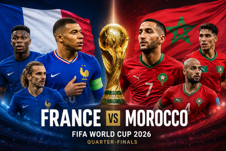 France vs Morocco Prediction FIFA World Cup 2026 Quarter-finals