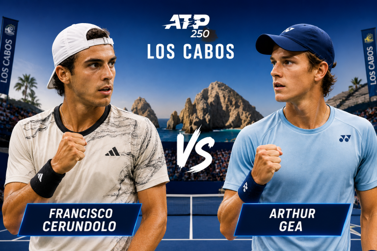 Francisco Cerundolo vs Arthur Gea ATP Los Cabos Prediction