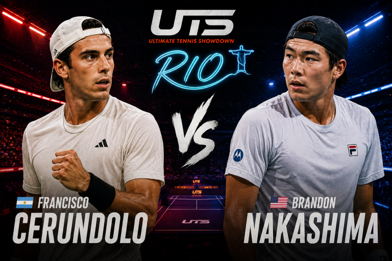 Francisco Cerundolo vs Brandon Nakashima UTS Rio Prediction