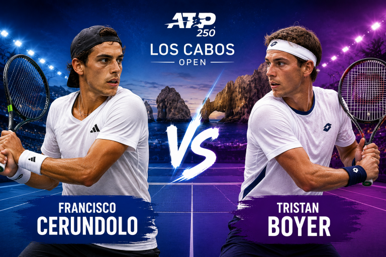 Francisco Cerundolo vs Tristan Boyer ATP Los Cabos Prediction