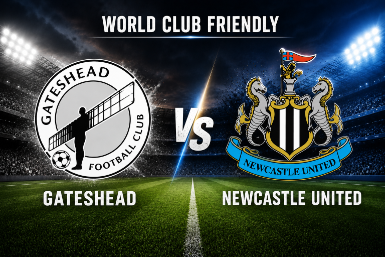 Gateshead vs Newcastle World Club Friendly Prediction