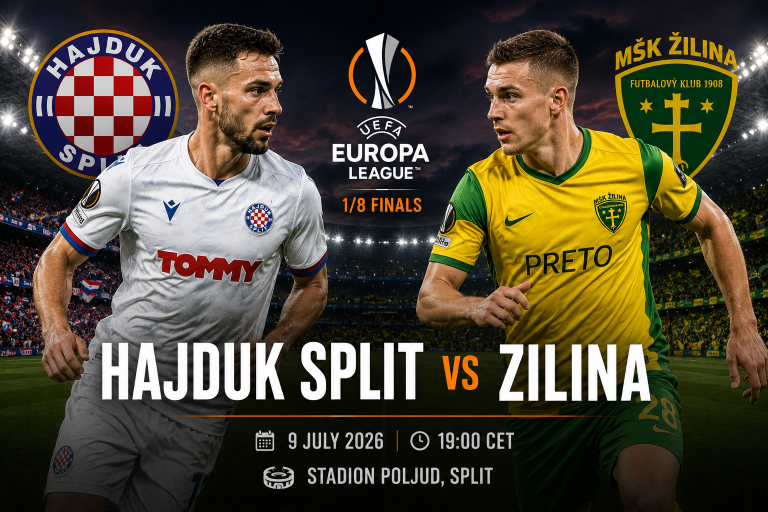 Hajduk Split vs Zilina Europa League