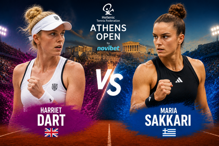 Harriet Dart vs Maria Sakkari Athens Open Prediction