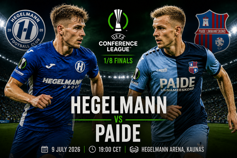 Hegelmann vs Paide Conference League