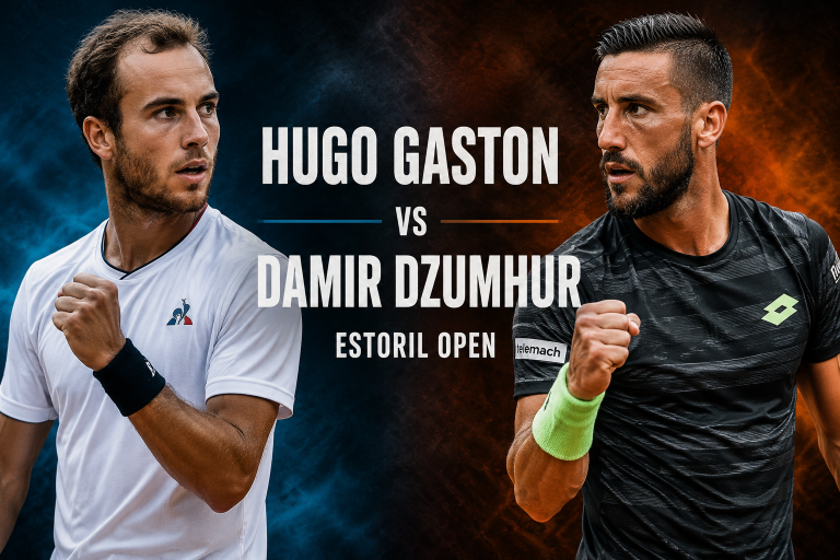 Hugo Gaston vs Damir Dzumhur Estoril Open