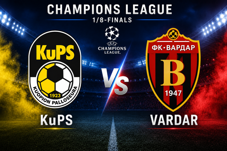KuPS vs Vardar Champions League