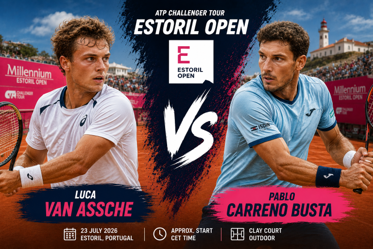Luca van Assche vs Pablo Carreno Busta Estoril Prediction