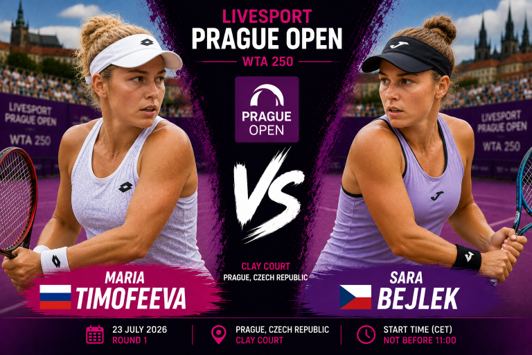 Maria Timofeeva vs Sara Bejlek Prague Prediction