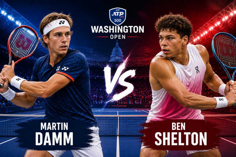 Martin Damm vs Ben Shelton ATP Washington Prediction