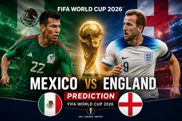 Mexico vs England Prediction FIFA World Cup 2026