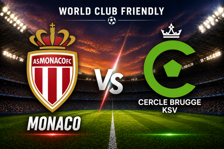 Monaco vs Cercle Brugge KSV World Club Friendly Prediction