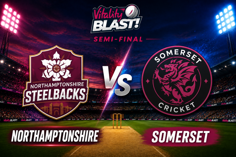 Northamptonshire vs Somerset Vitality Blast Semi-final