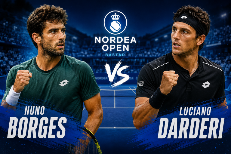 Nuno Borges vs Luciano Darderi Nordea Open