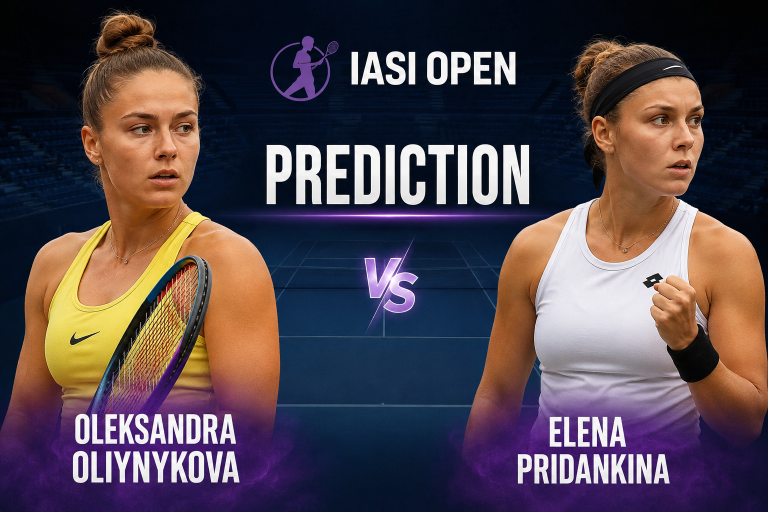 Oleksandra Oliynykova vs Elena Pridankina Iasi Open Prediction