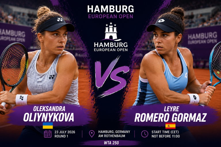 Oleksandra Oliynykova vs Leyre Romero Gormaz Hamburg Prediction