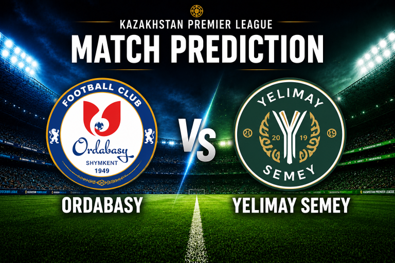 Ordabasy vs Yelimay Semey Kazakhstan Premier League Prediction