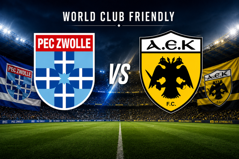 PEC Zwolle vs AEK Athens World Club Friendly Prediction