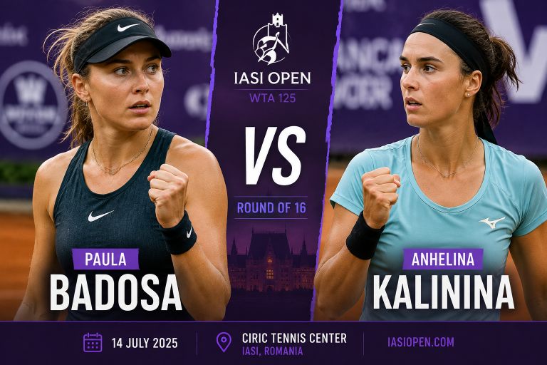 Paula Badosa vs Anhelina Kalinina Iasi Open