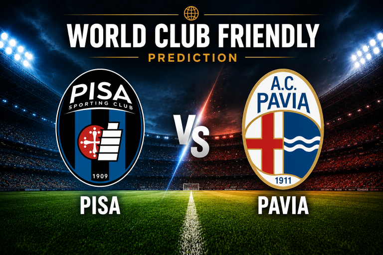 Pisa vs Pavia World Club Friendly Prediction