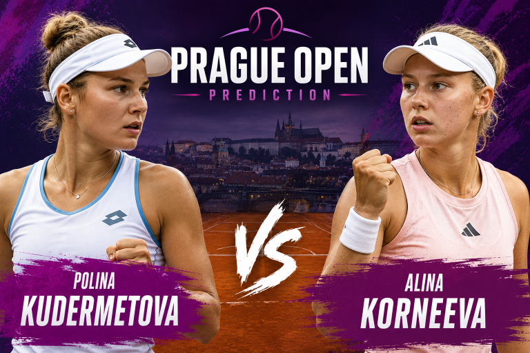 Polina Kudermetova vs Alina Korneeva Prague Open Prediction