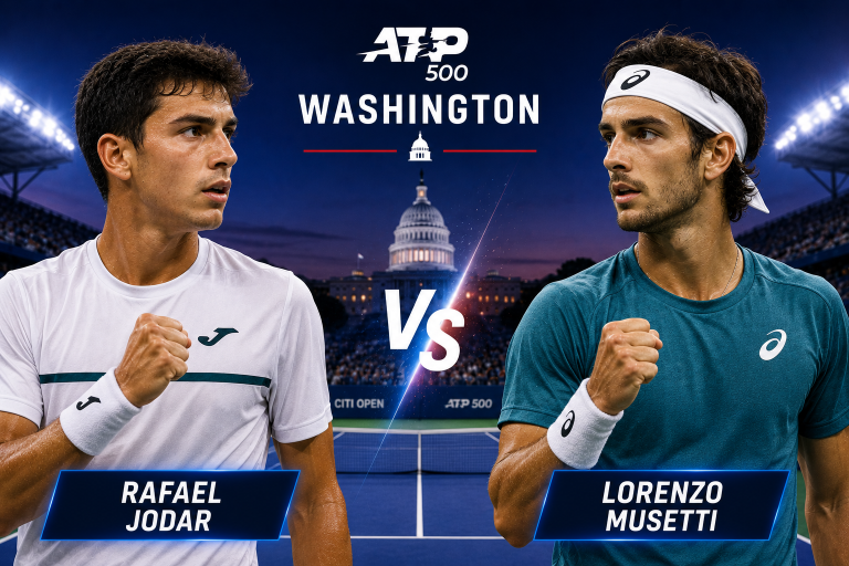 Rafael Jodar vs Lorenzo Musetti ATP Washington Prediction