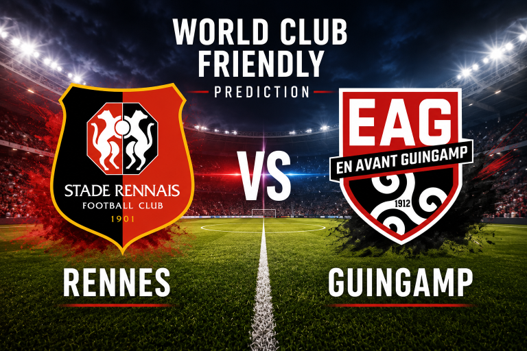 Rennes vs Guingamp World Club Friendly Prediction