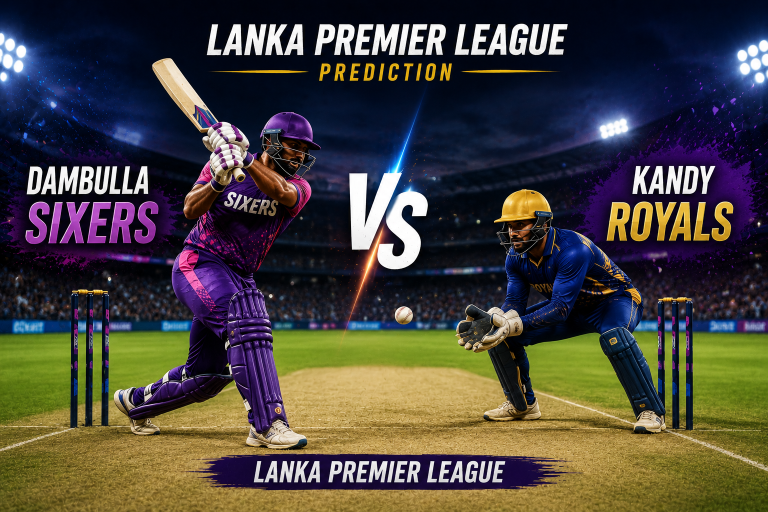 Sixers vs Kandy Royals Lanka Premier League Prediction