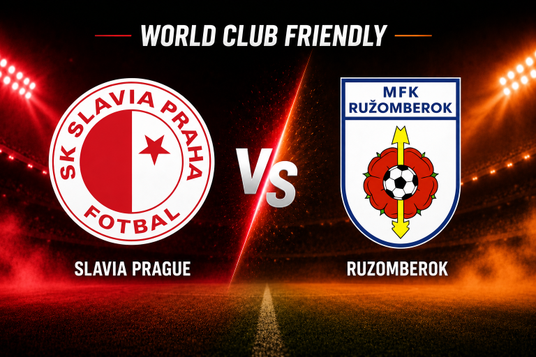Slavia Prague vs Ruzomberok World Club Friendly