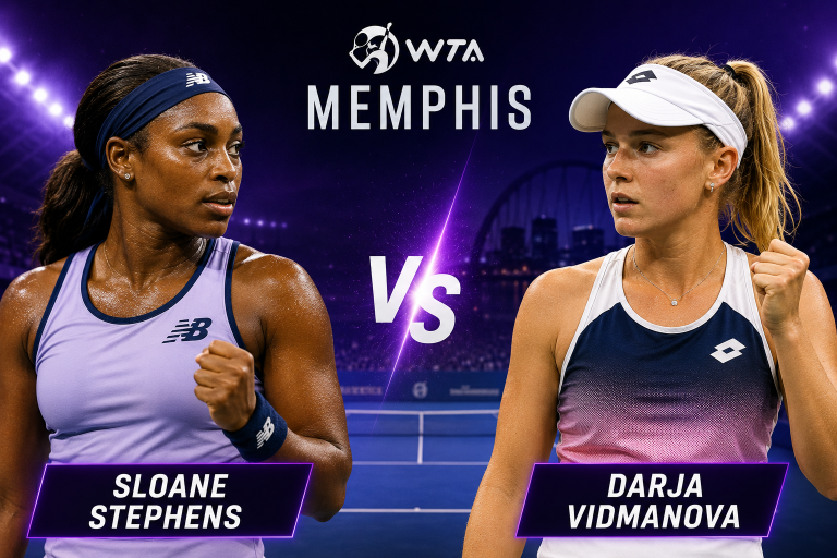 Sloane Stephens vs Darja Vidmanova WTA Memphis Prediction