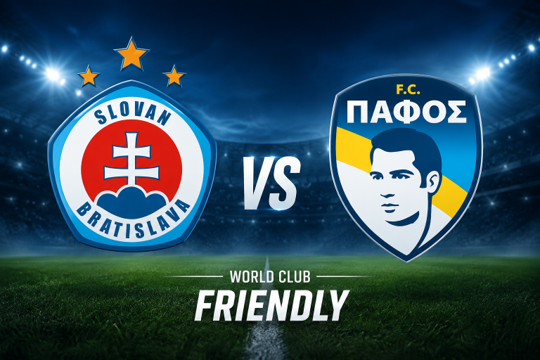 Slovan Bratislava vs Pafos FC World Club Friendly