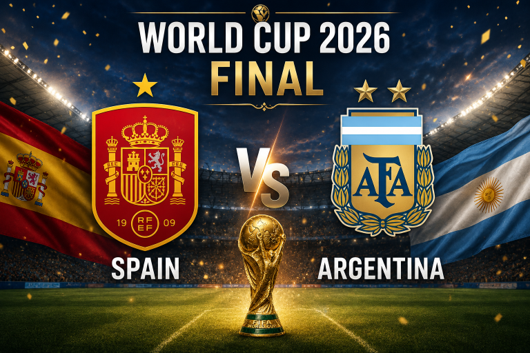 Spain vs Argentina World Cup 2026 Final