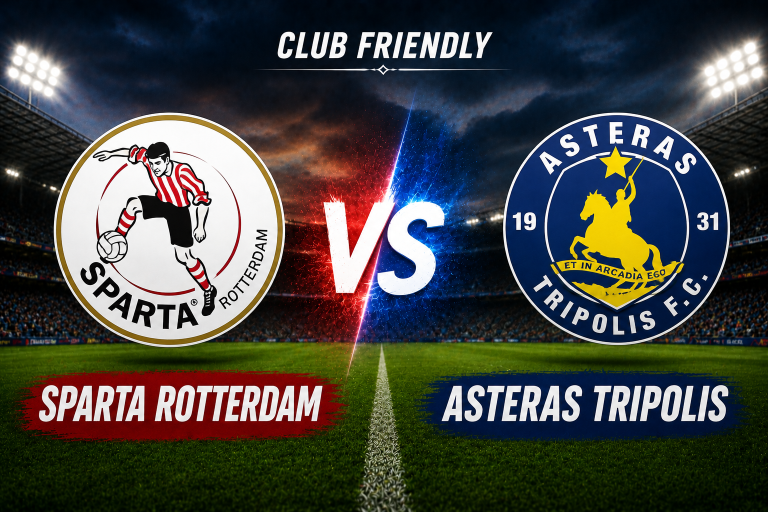 Sparta Rotterdam vs Asteras Tripolis Club Friendly Prediction