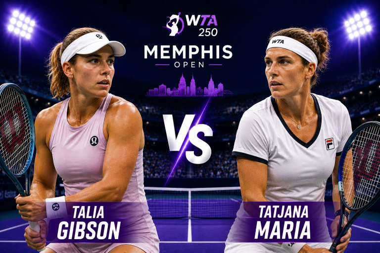 Talia Gibson vs Tatjana Maria WTA Memphis Prediction