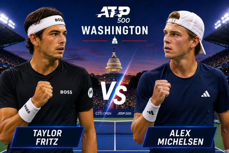 Taylor Fritz vs Alex Michelsen ATP Washington Prediction