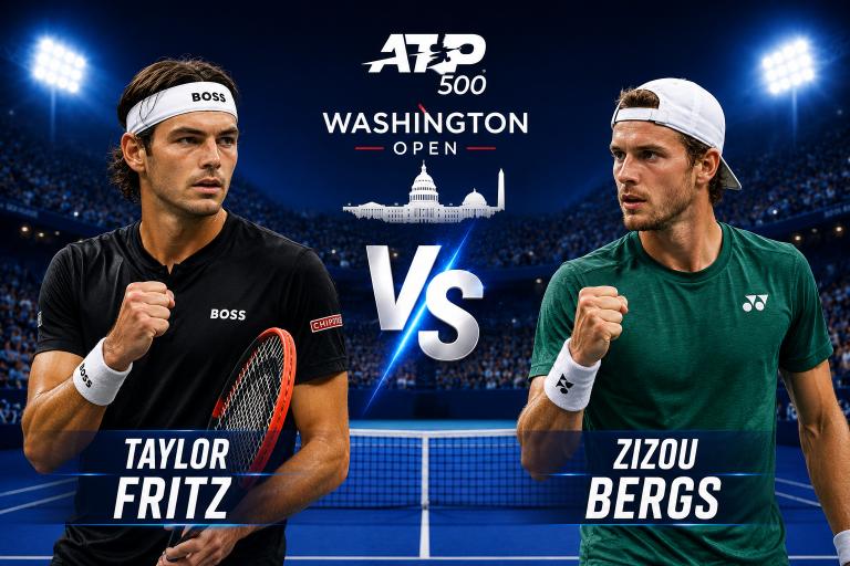 Taylor Fritz vs Zizou Bergs ATP Washington Prediction