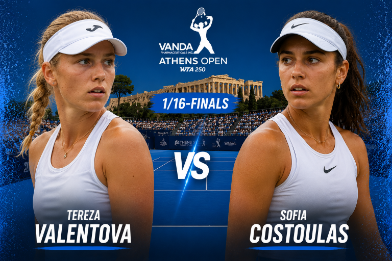 Tereza Valentova vs Sofia Costoulas Athens