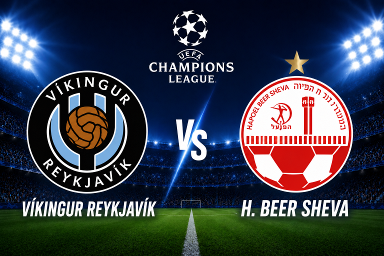 Vikingur Reykjavik vs H. Beer Sheva Champions League Prediction