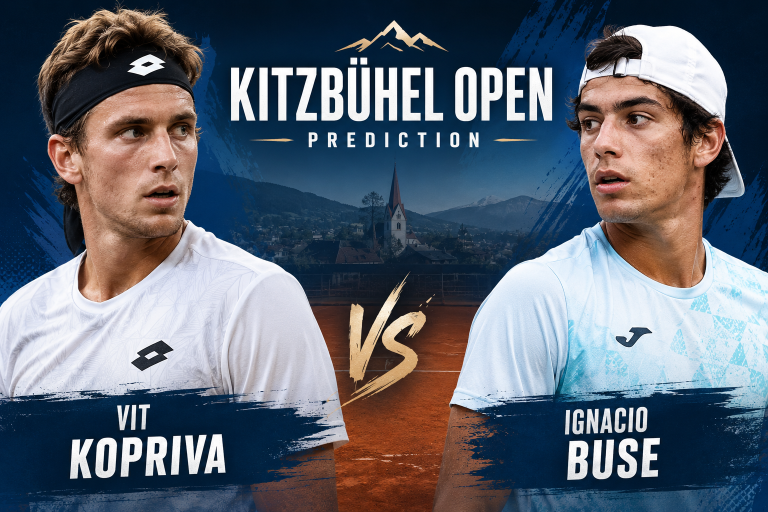 Vit Kopriva vs Ignacio Buse Kitzbühel Open Prediction