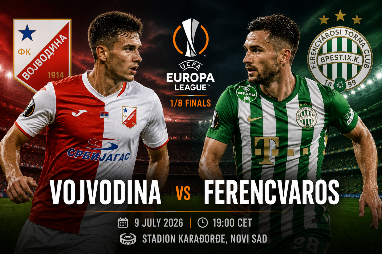 Vojvodina vs Ferencvaros Europa League