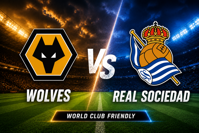 Wolves vs Real Sociedad World Club Friendly Prediction