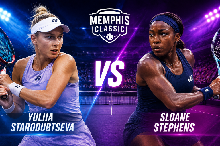 Yuliia Starodubtseva vs Sloane Stephens Memphis Classic Prediction